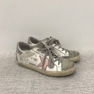 Pink Star Golden Goose with box